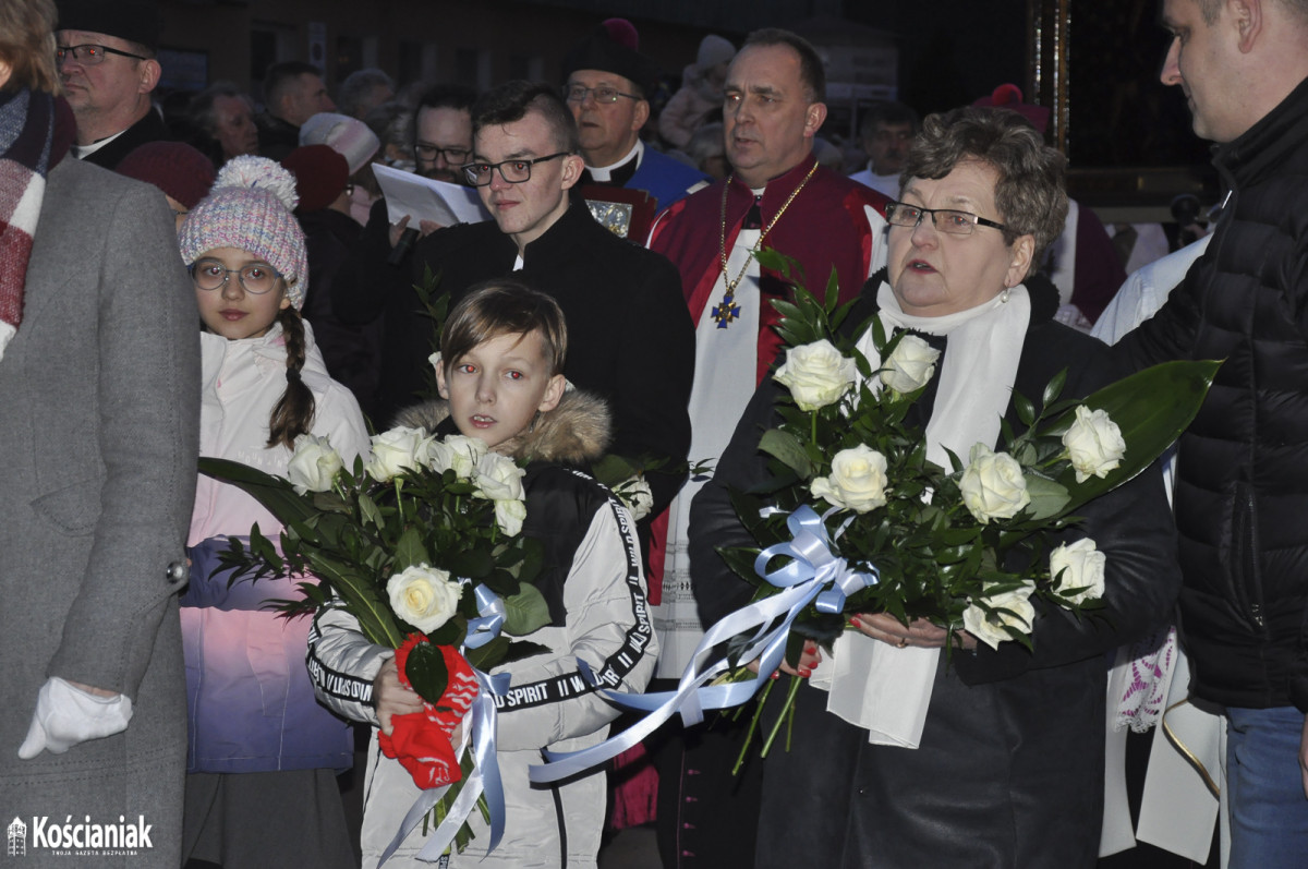 Ostatnia kościańska parafia powitała obraz Matki Boskiej