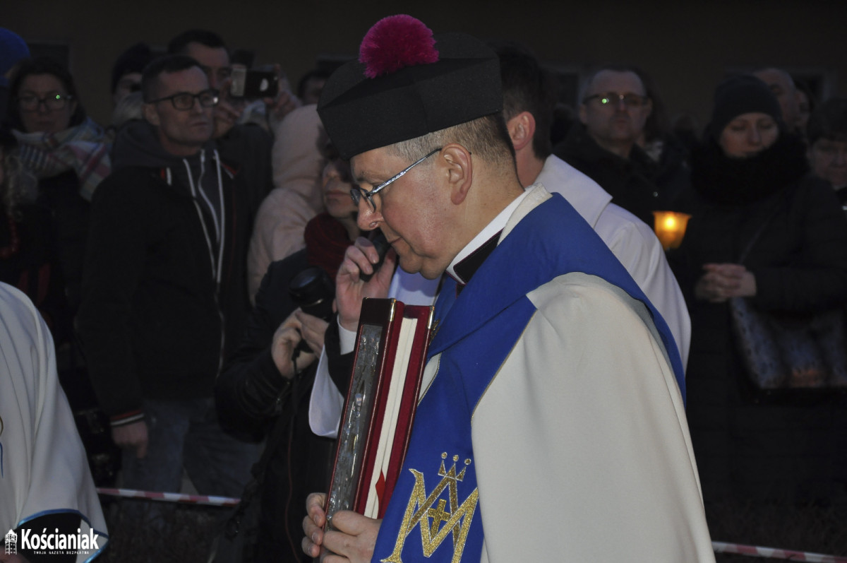 Ostatnia kościańska parafia powitała obraz Matki Boskiej