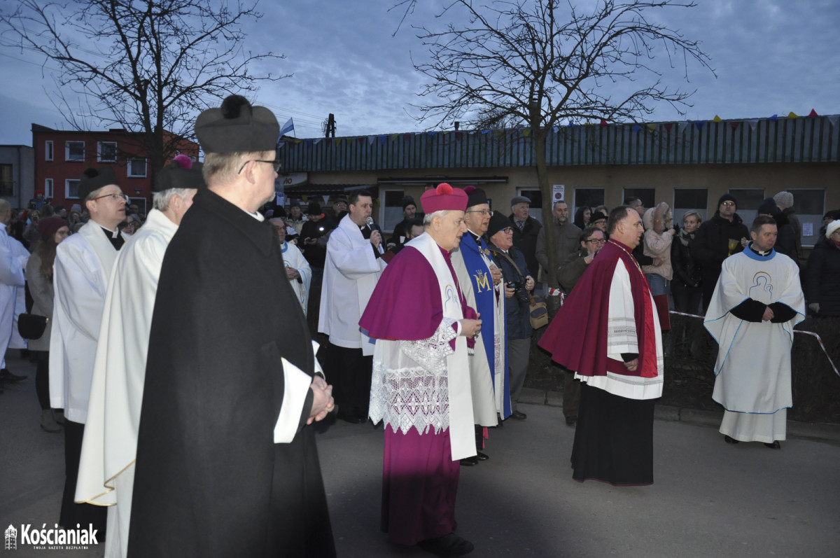 Ostatnia kościańska parafia powitała obraz Matki Boskiej