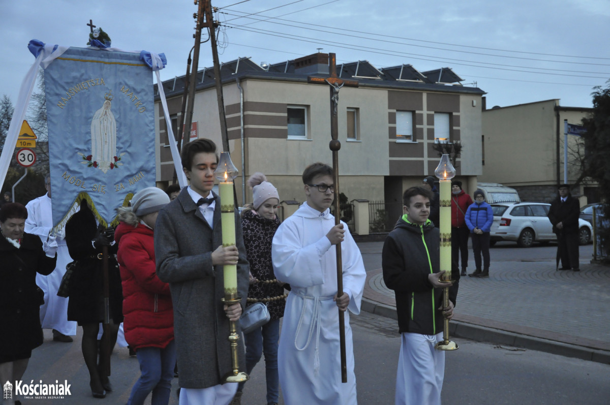 Ostatnia kościańska parafia powitała obraz Matki Boskiej