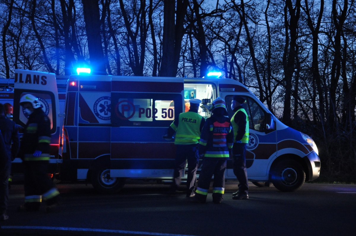 Zderzenie dwóch aut w Kopaszewie