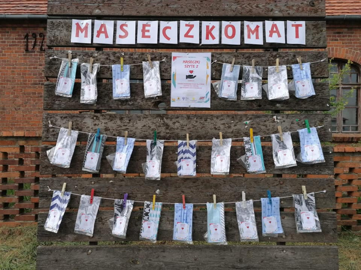 Bezpłatny maseczkomat w powiecie kościańskim