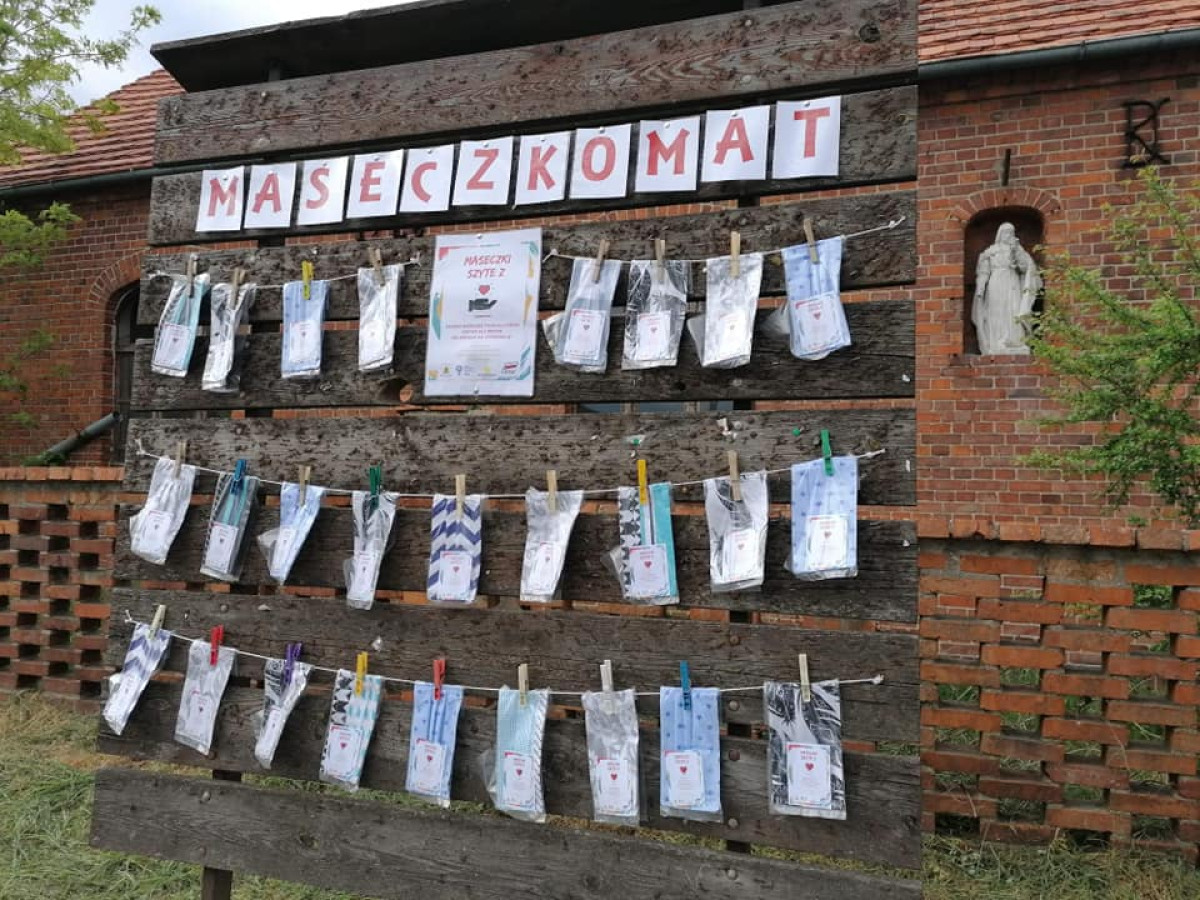 Bezpłatny maseczkomat w powiecie kościańskim