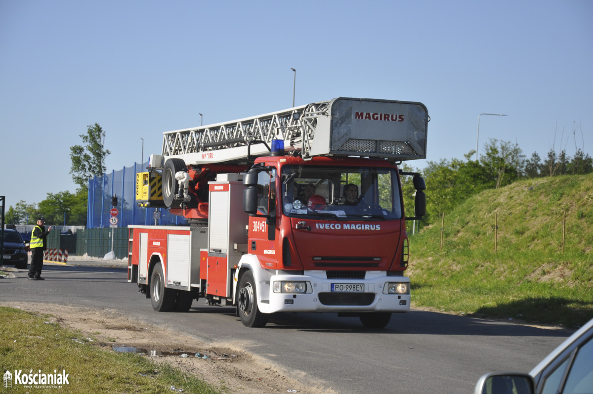 30 zastępów straży pożarnej gasiło pożar śmieci w Piotrowie Pierwszym