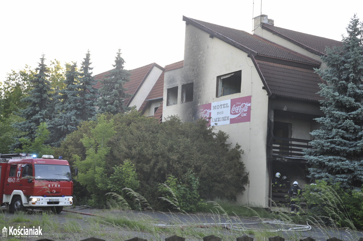 Pożar w zajeździe 