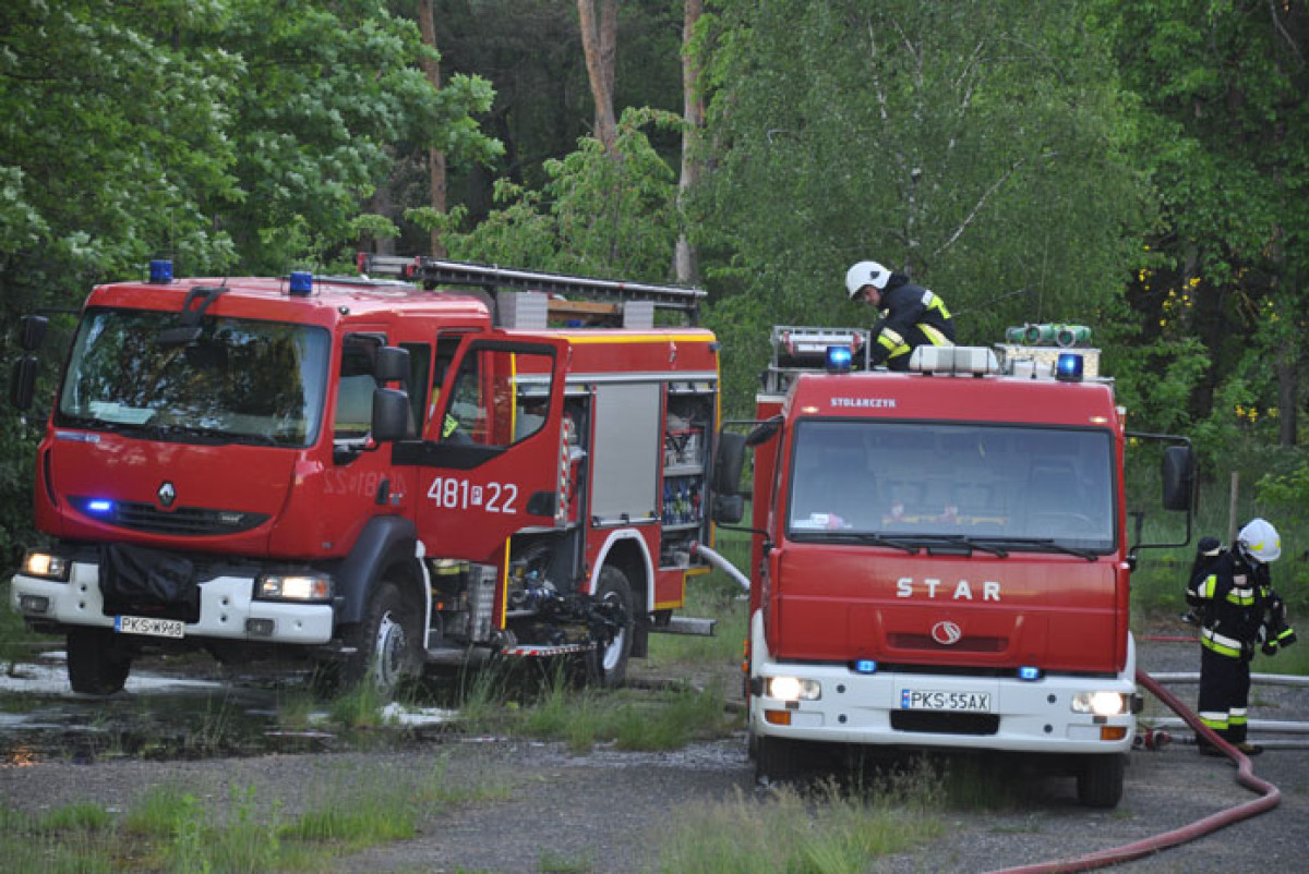 Pożar w zajeździe 