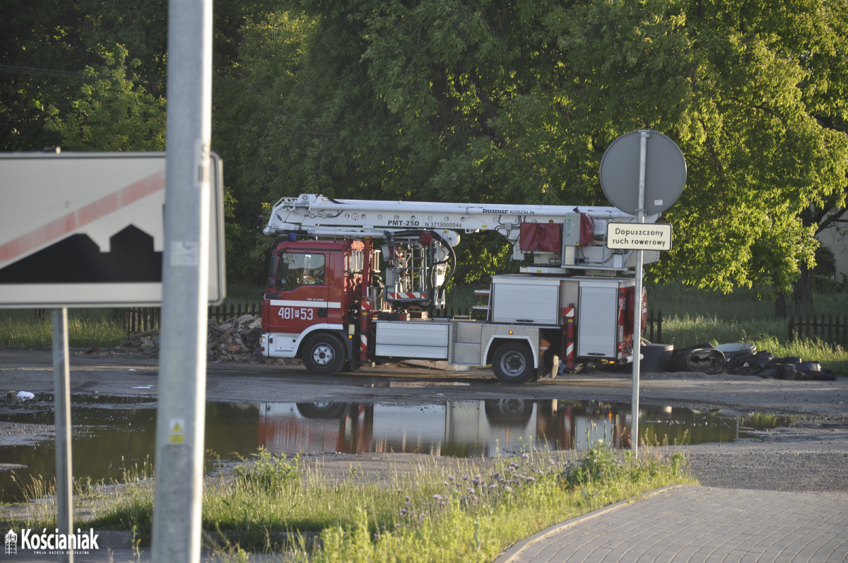 Pożar w zajeździe 
