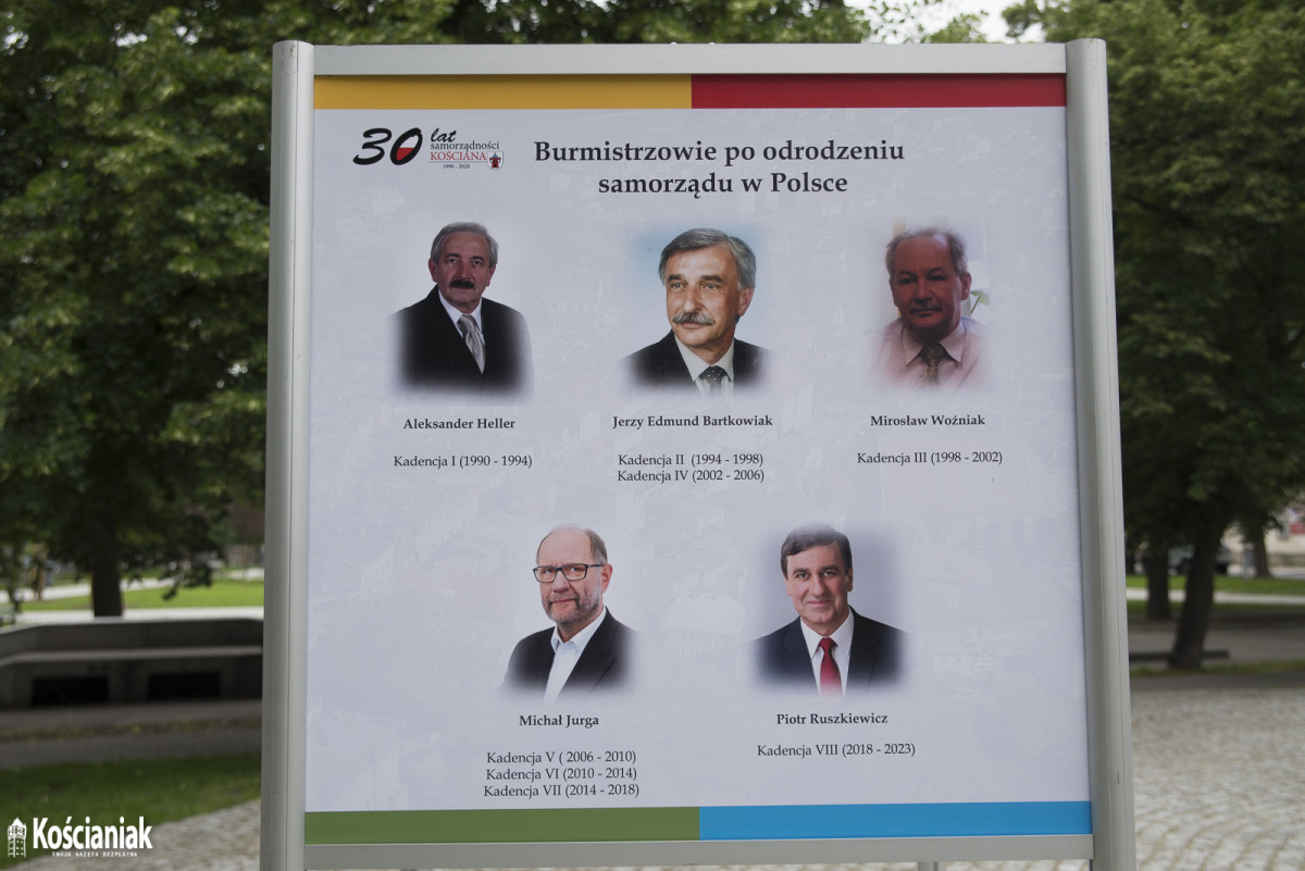 30 lat samorządności Kościana - wystawa plenerowa