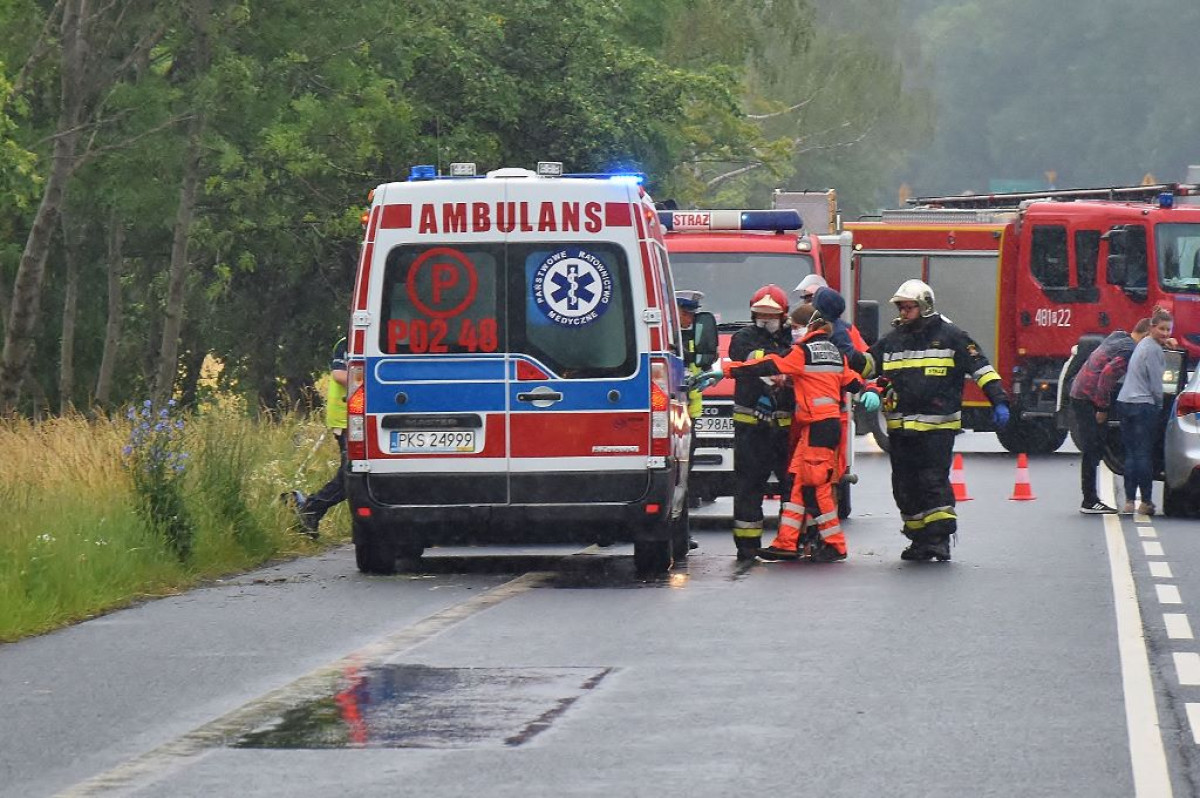 Śmiertelny wypadek na starej piątce