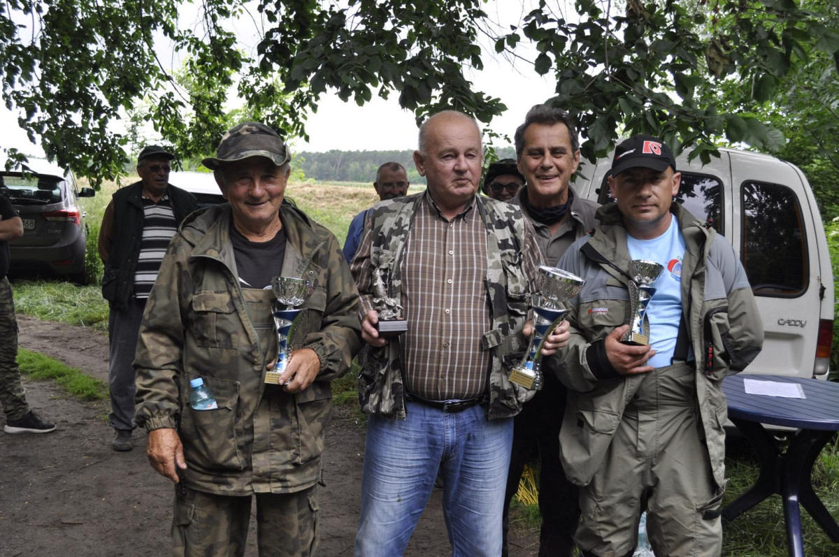 Łowili ryby w Wonieściu