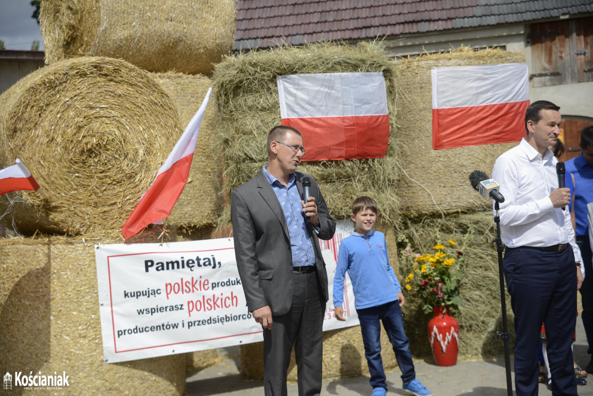 Premier Mateusz Morawiecki odwiedził Bieżyń i Lubiń [ZDJĘCIA]