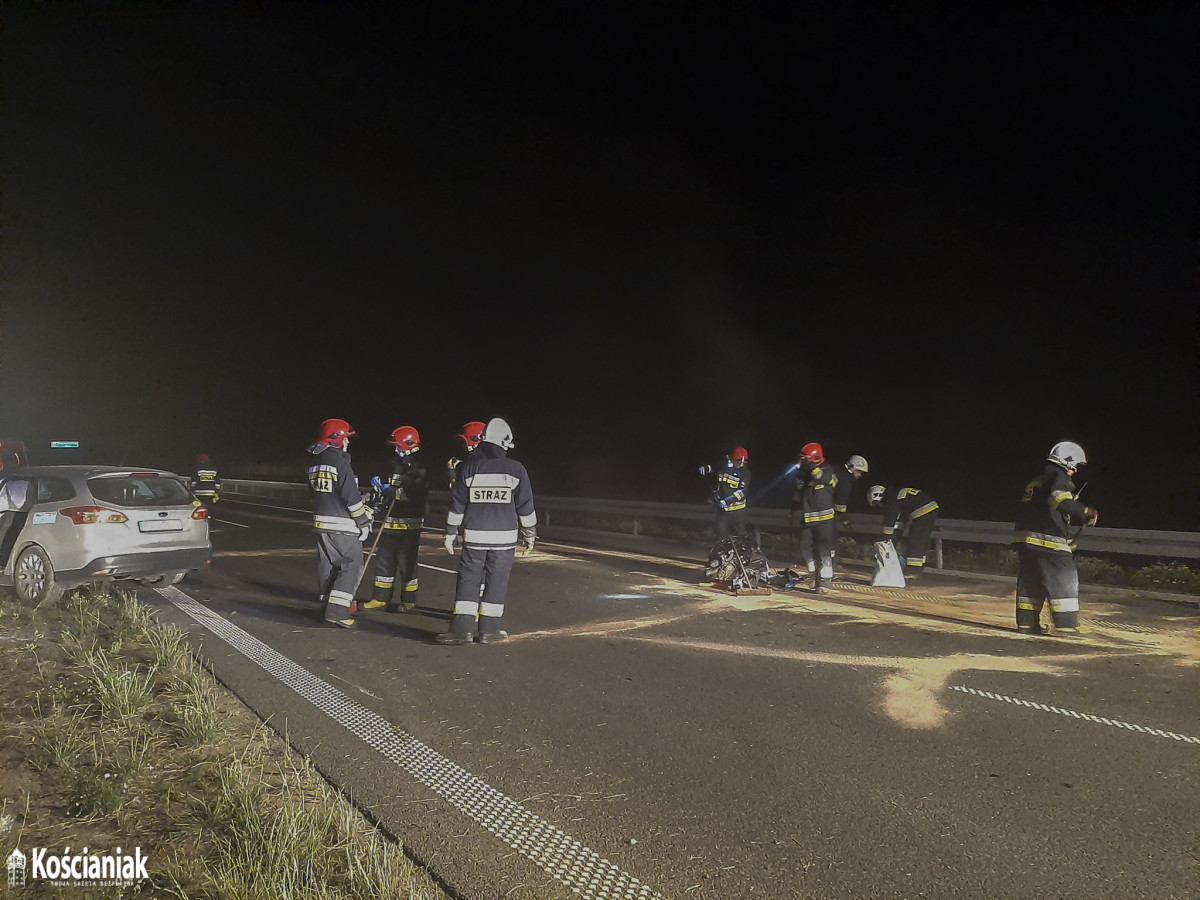 Uderzył z taką siłą, że wyleciał silnik
