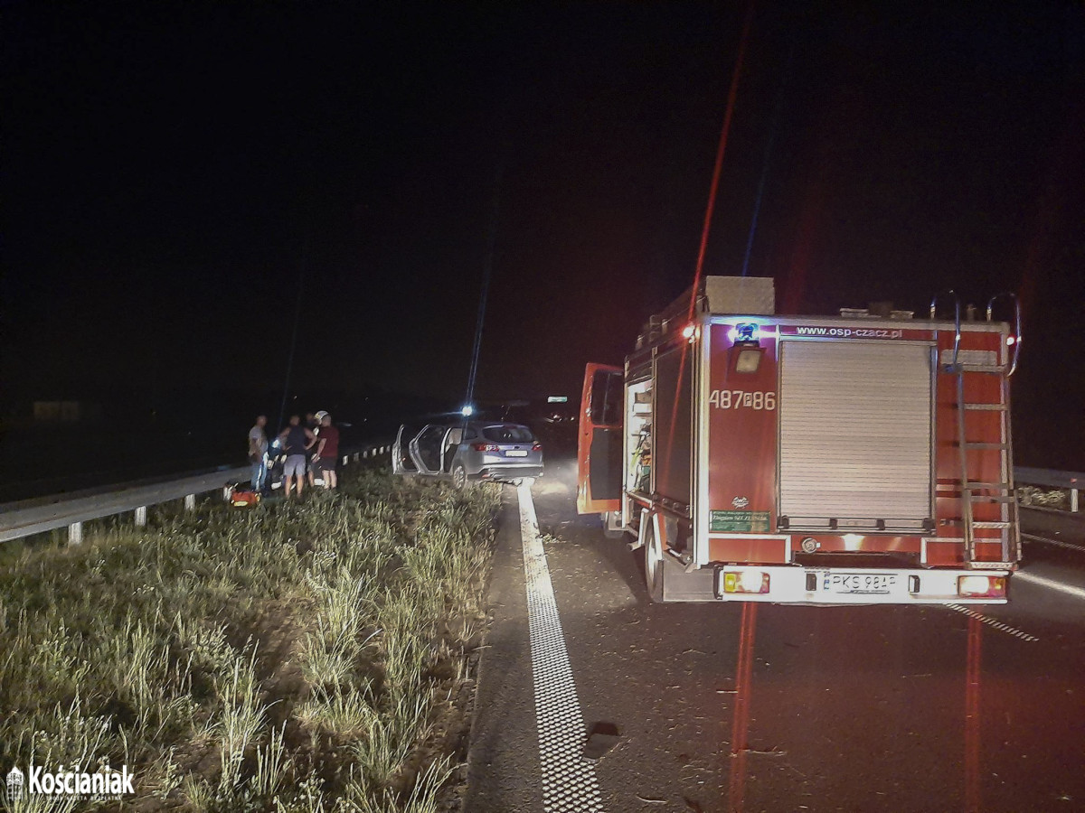 Uderzył z taką siłą, że wyleciał silnik