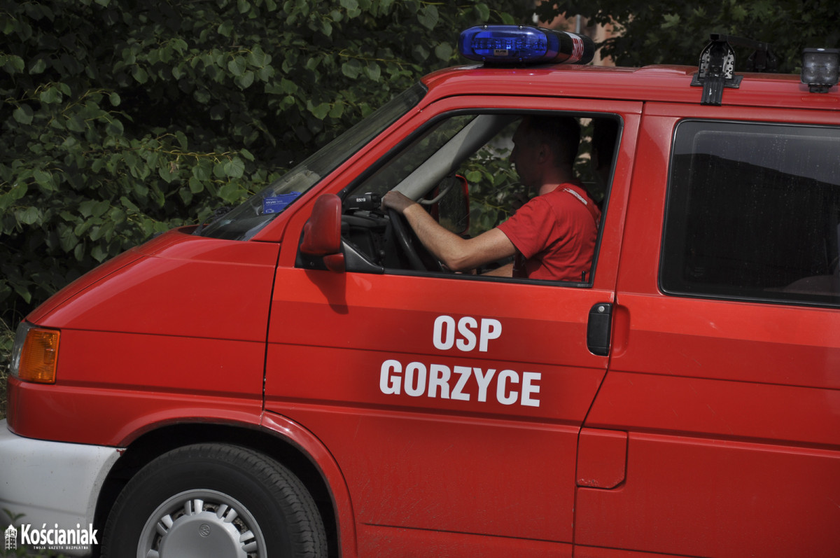 Pożar zboża na pniu