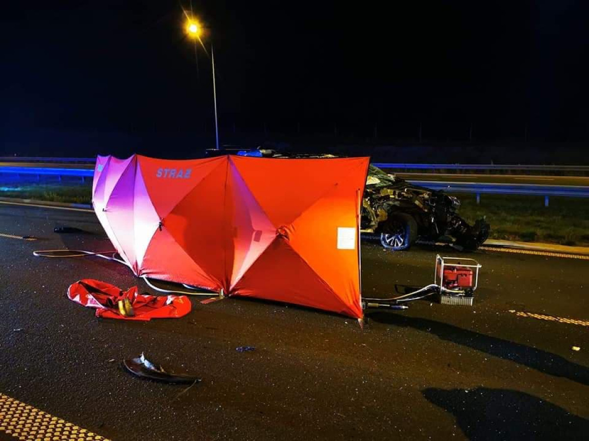 Śmiertelny wypadek na S5. Zginął 43-letni pasażer