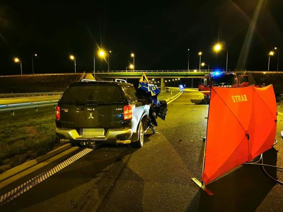Śmiertelny wypadek na S5. Zginął 43-letni pasażer