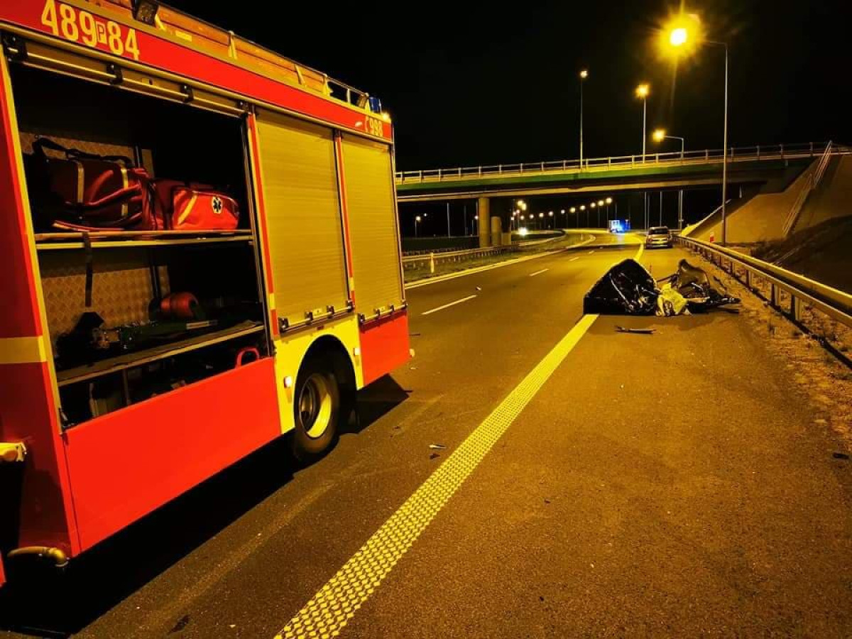 Śmiertelny wypadek na S5. Zginął 43-letni pasażer