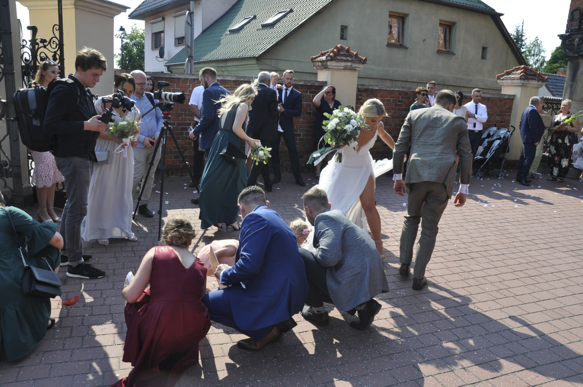 Strażacki ślub w Śmiglu [ZDJĘCIA]