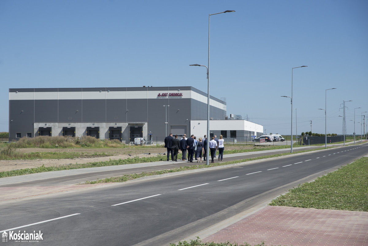 Droga wiodąca do Jost Chemical oficjalnie otwarta [ZDJĘCIA]