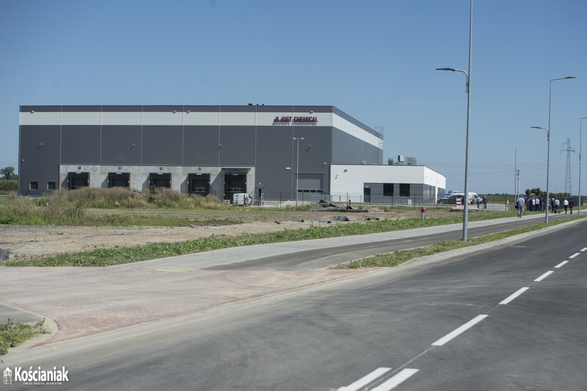 Droga wiodąca do Jost Chemical oficjalnie otwarta [ZDJĘCIA]