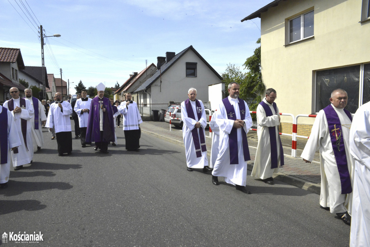 Pogrzeb księdza Fołczyńskiego ze Śmigla