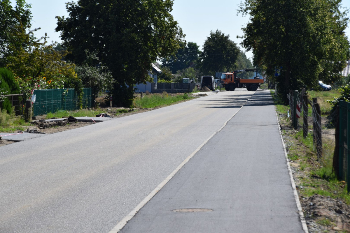 Trwa remont drogi z Racotu do Wyskoci
