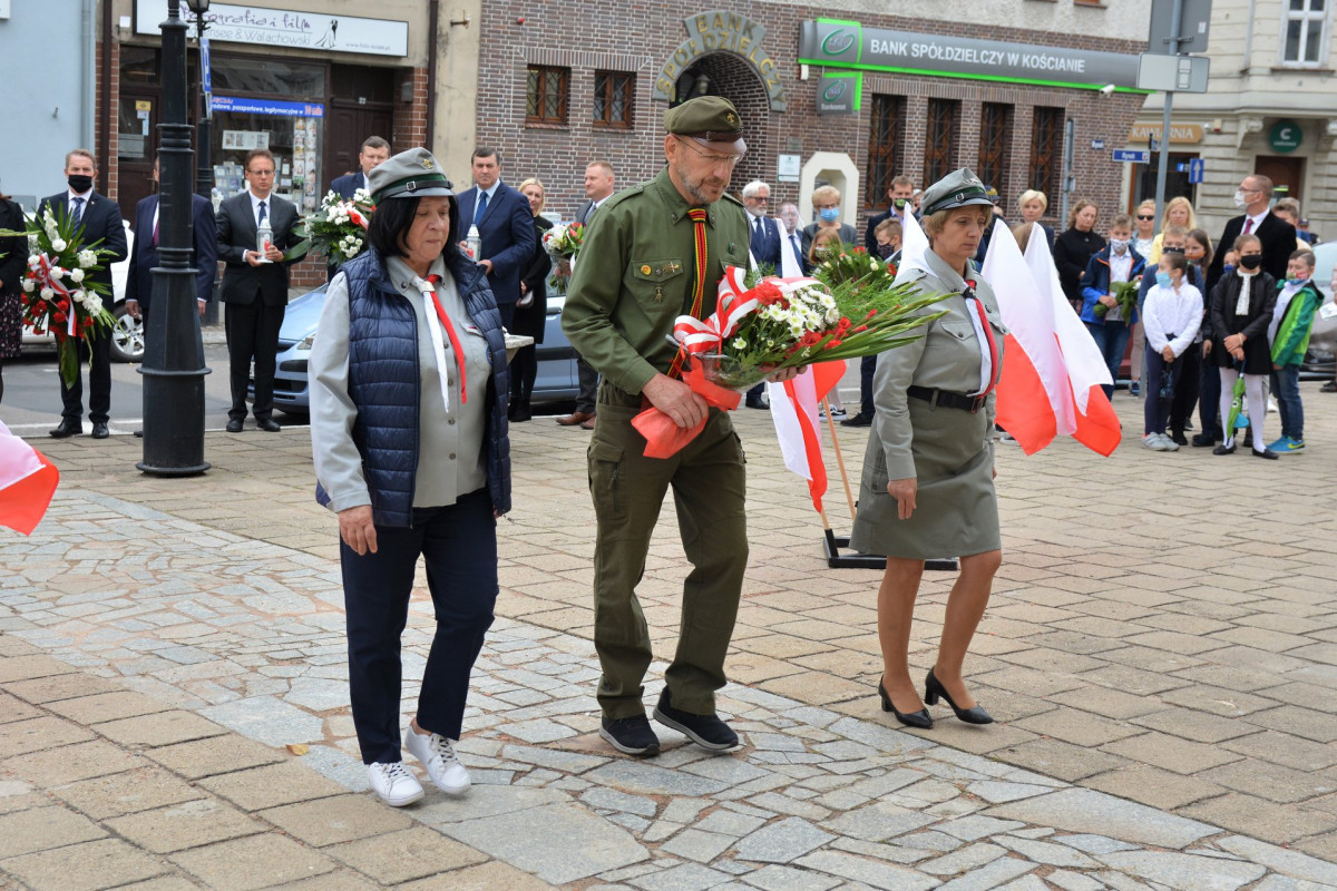 81. rocznica wybuchu II wojny światowej - uroczystości na Rynku