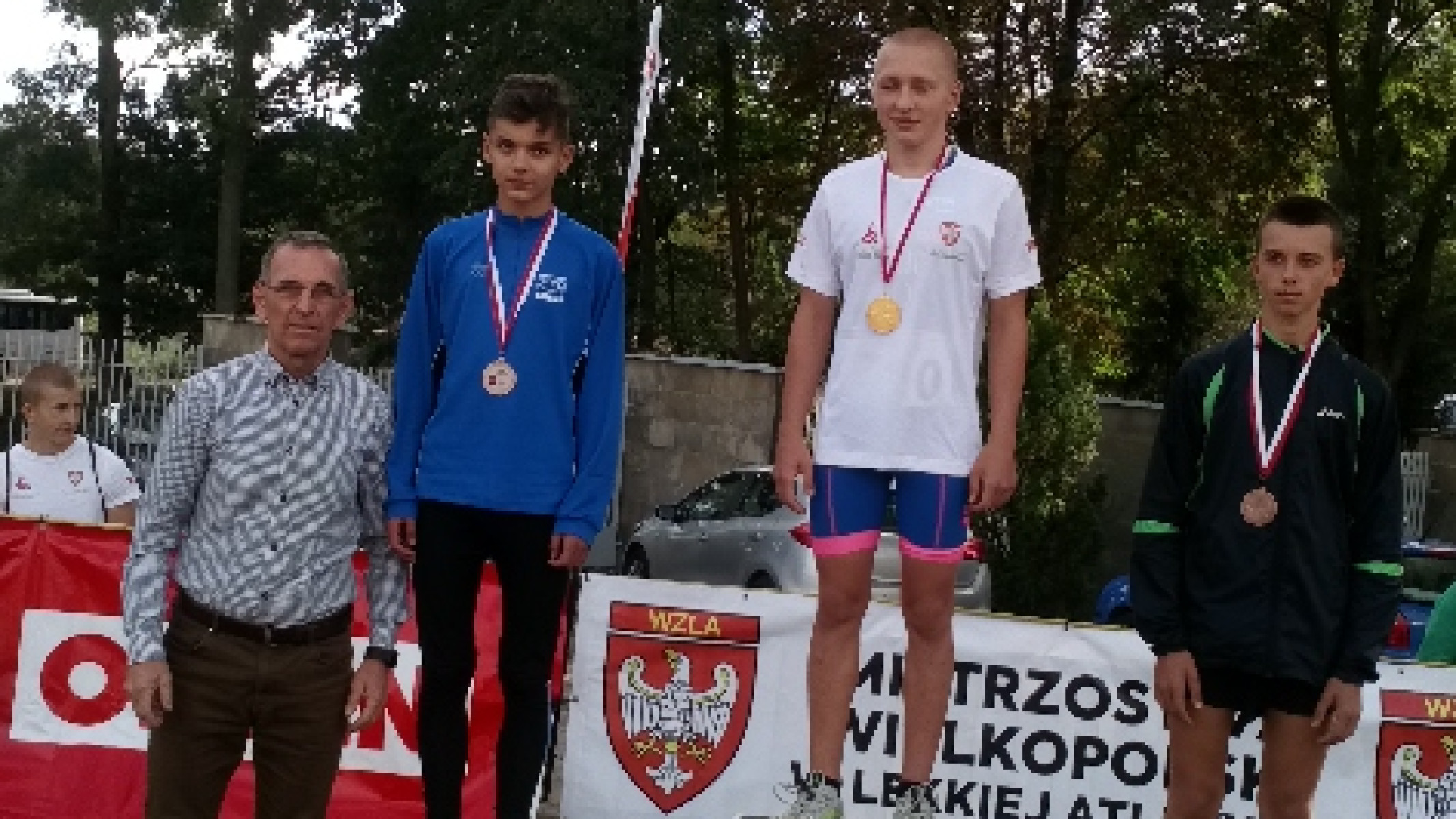 Zawodnicy Sany Kościan z medalami