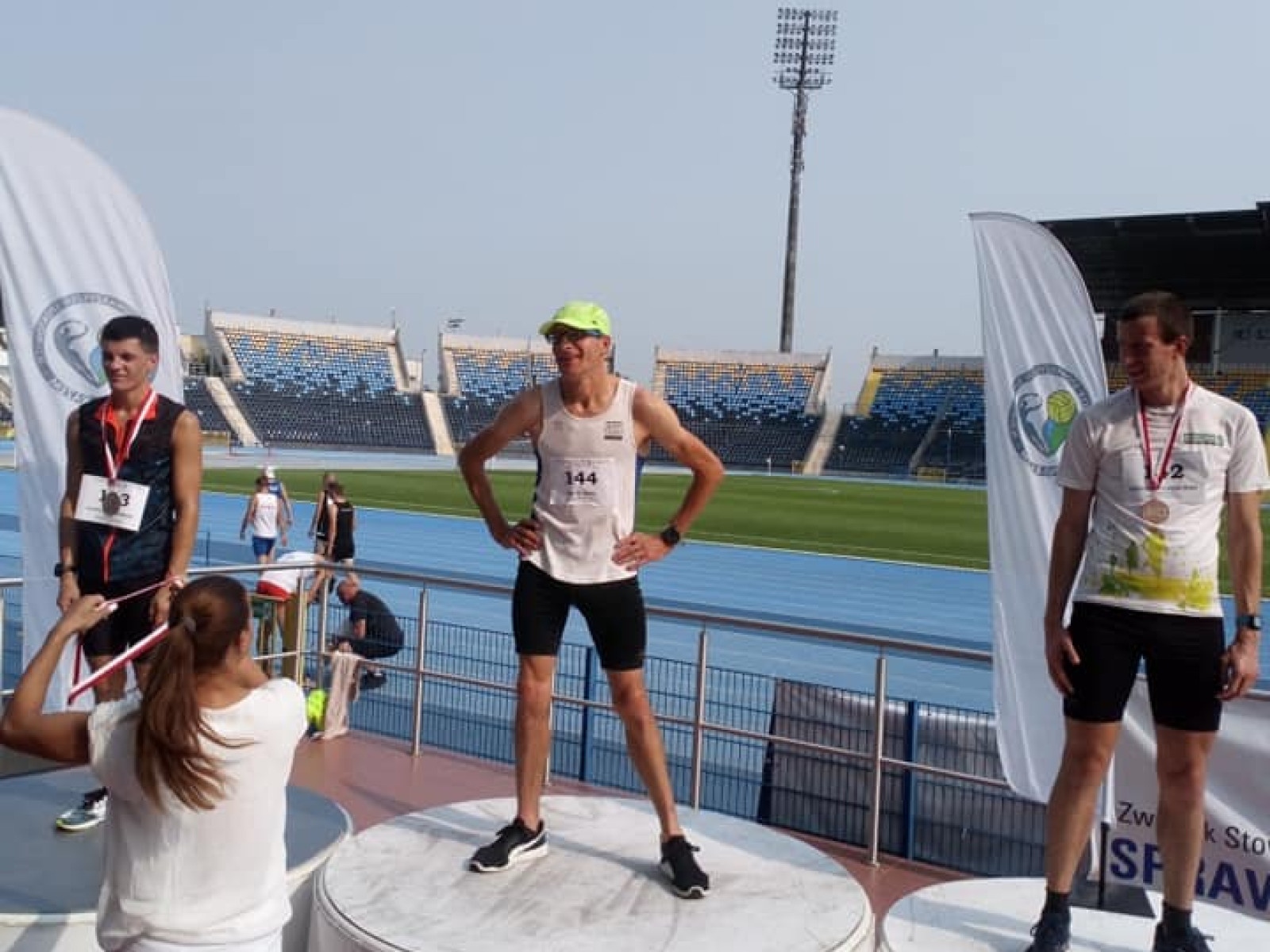 Zawodnicy Sany Kościan z medalami