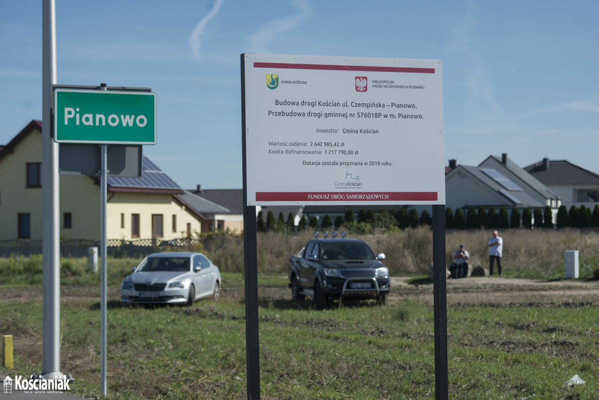 Droga z Pianowa do Czempińskiej oficjalnie otwarta