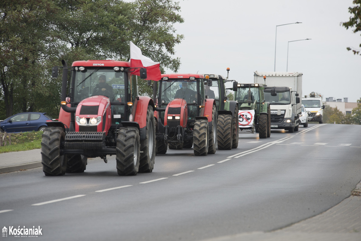 Rolnicy ponownie protestują na drogach powiatu [ZDJĘCIA]