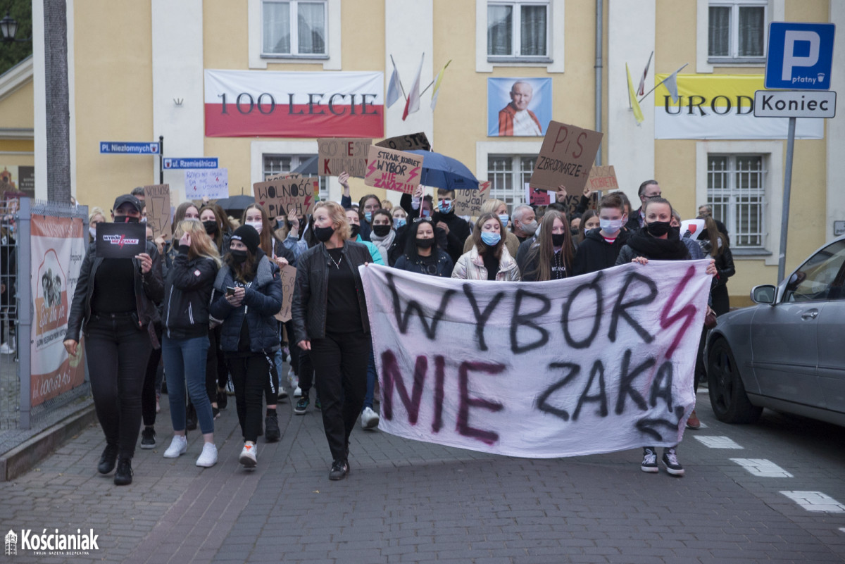 Strajk Kobiet w Kościanie [ZDJĘCIA]