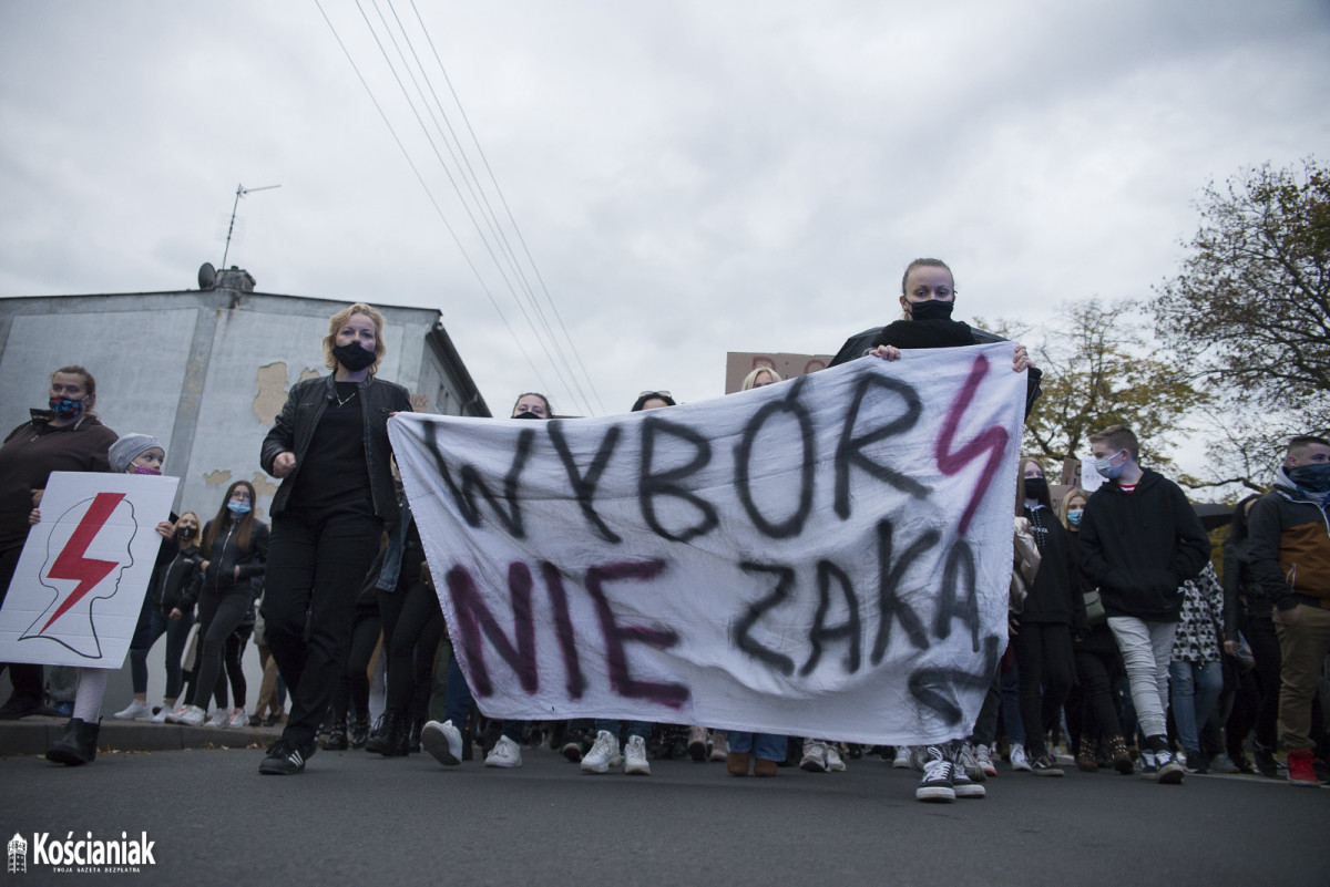Strajk Kobiet w Kościanie [ZDJĘCIA]