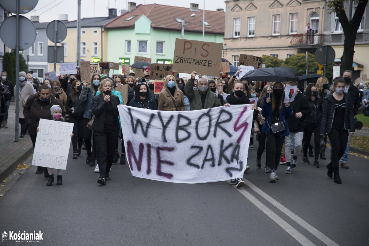 Strajk Kobiet w Kościanie [ZDJĘCIA]