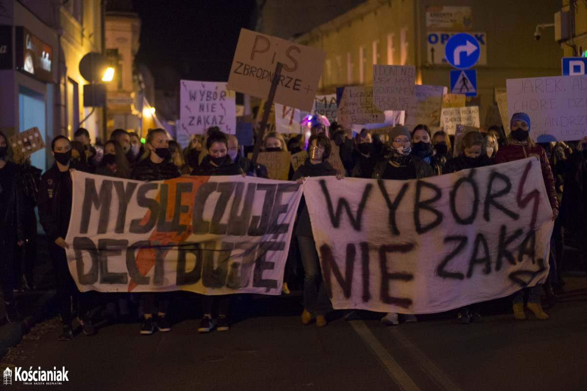 Trzeci dzień strajku w Kościanie. Nie obyło się bez incydentu [ZDJĘCIA]