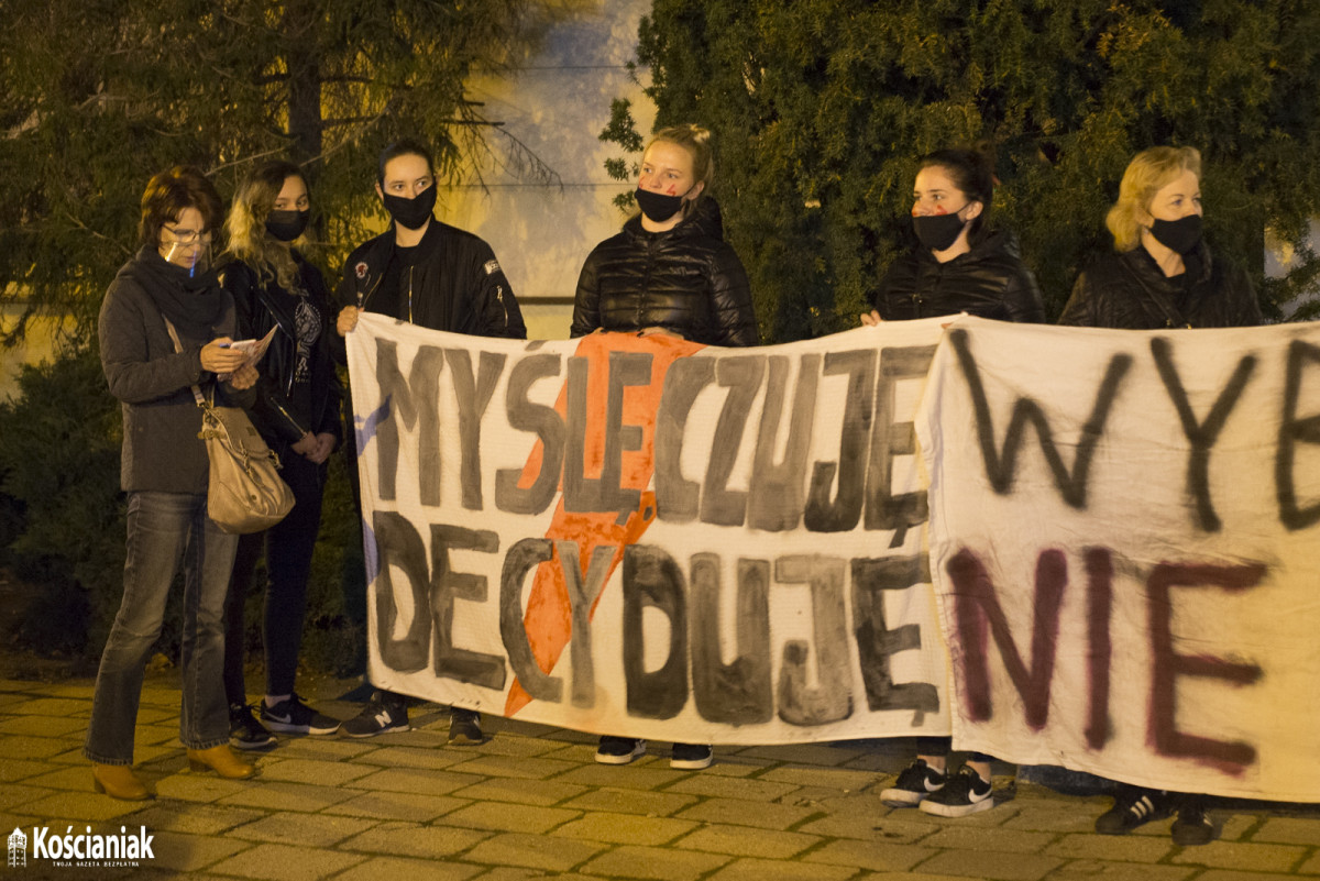 Trzeci dzień strajku w Kościanie. Nie obyło się bez incydentu [ZDJĘCIA]