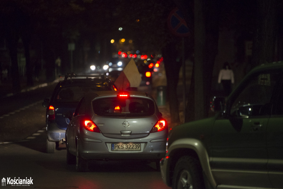 Samochodowy Strajk Kobiet w Kościanie [ZDJĘCIA]