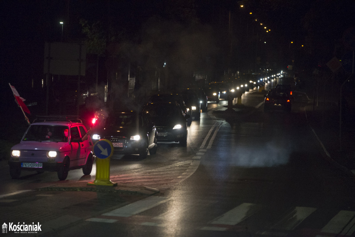 Samochodowy Strajk Kobiet w Kościanie [ZDJĘCIA]
