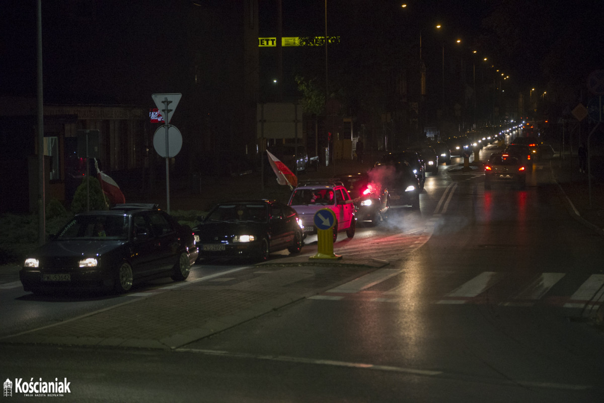 Samochodowy Strajk Kobiet w Kościanie [ZDJĘCIA]