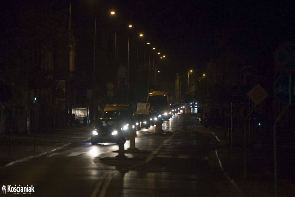 Samochodowy Strajk Kobiet w Kościanie [ZDJĘCIA]