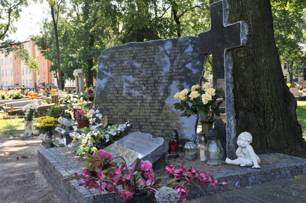 Kościańskie cmentarze na zdjęciach