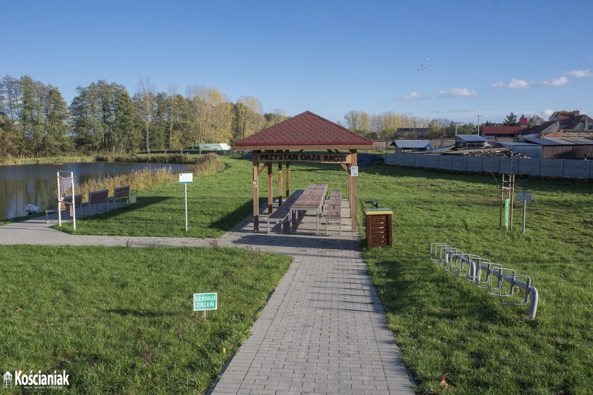 Przystań w Racocie wzbogaciła się o nowe elementy [ZDJĘCIA]