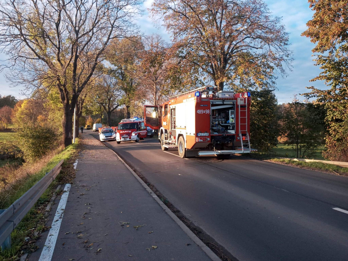 Wypadek w Starym Bojanowie. Nie żyje kierowca