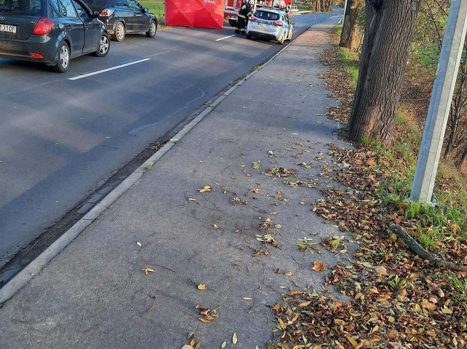 Wypadek w Starym Bojanowie. Nie żyje kierowca