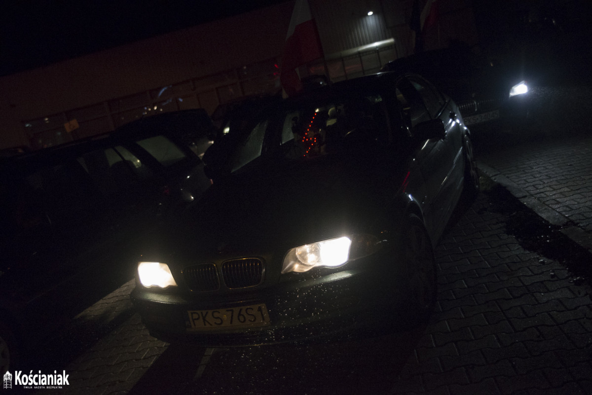 Drugi samochodowy Strajk Kobiet ulicami Kościana [ZDJĘCIA]