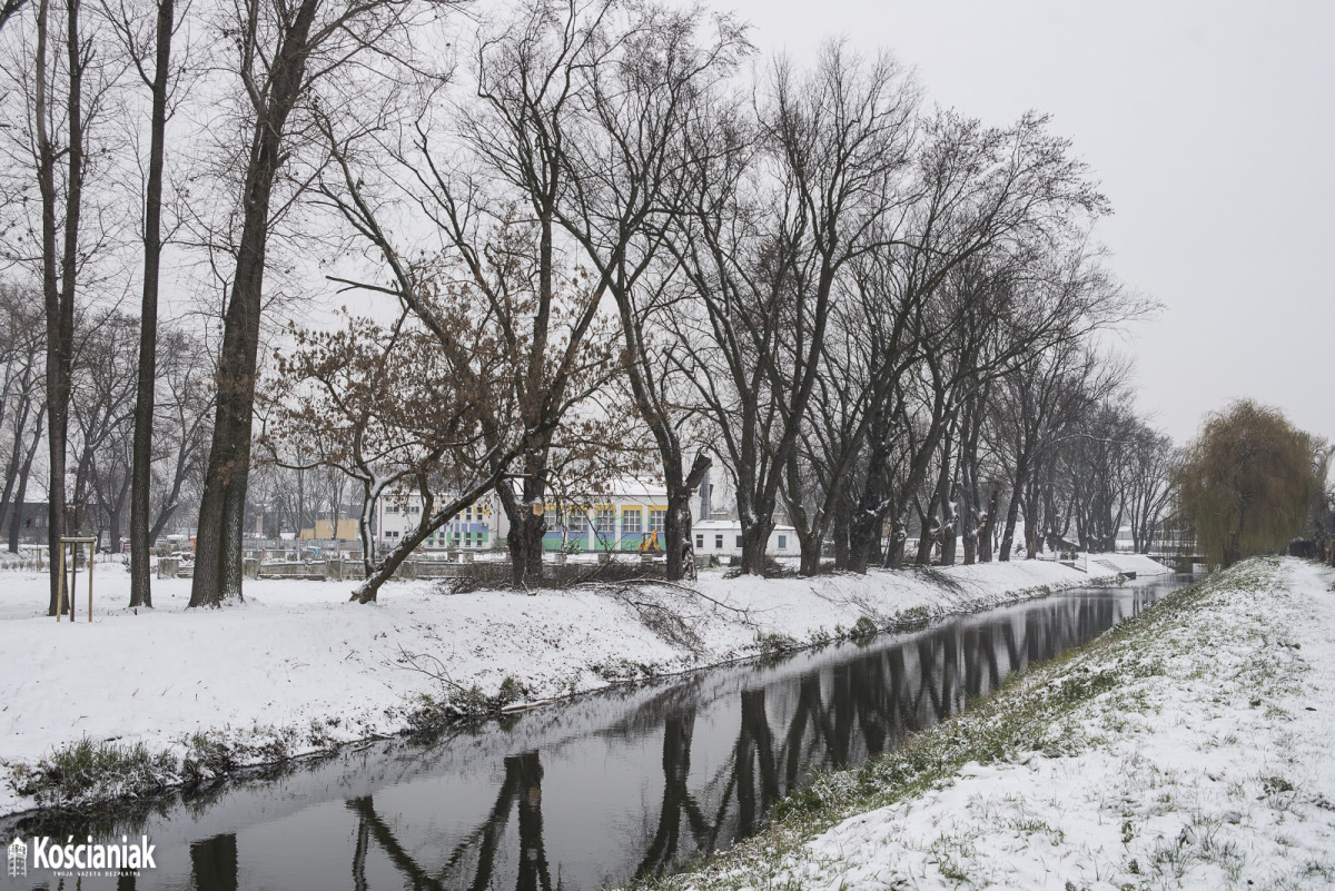 Trwają prace na Łazienkach. W zimowej scenerii prezentują się okazale [ZDJĘCIA]