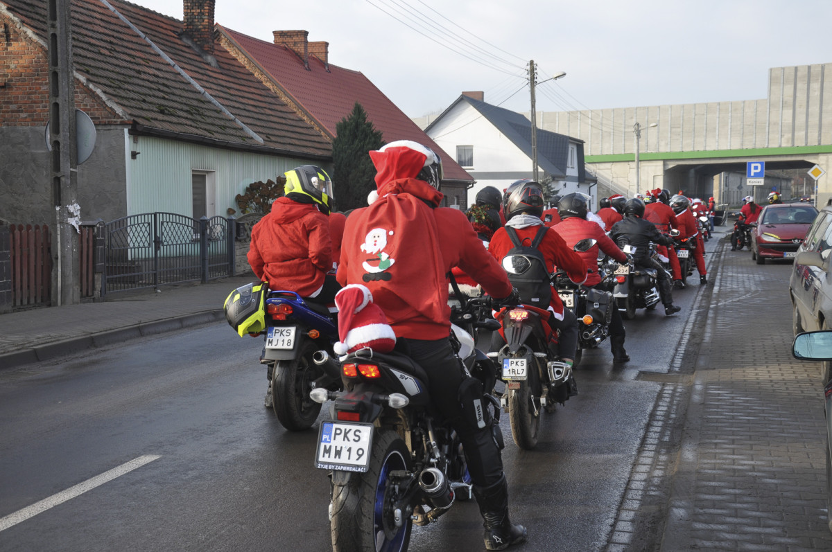 Motomikołajki w gminie Śmigiel 2020 [ZDJĘCIA]