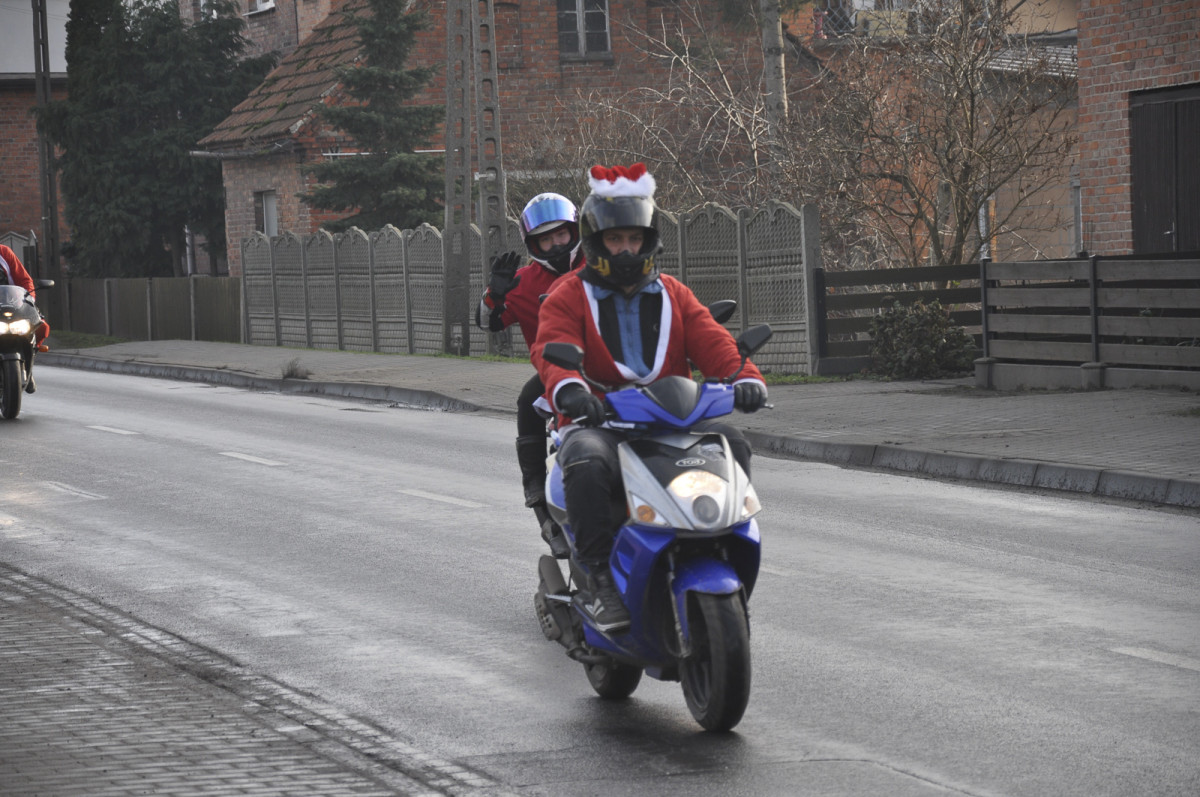 Motomikołajki w gminie Śmigiel 2020 [ZDJĘCIA]