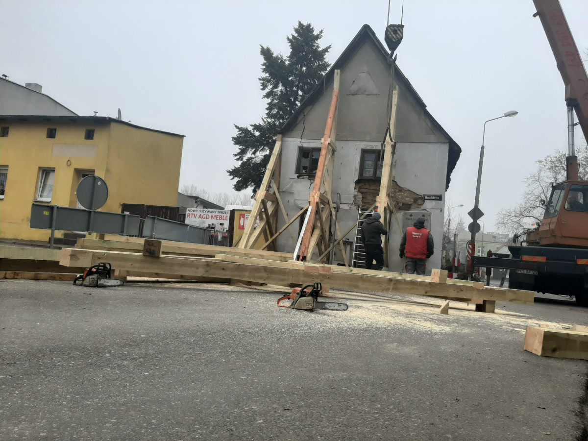 W sobotę podpierano 