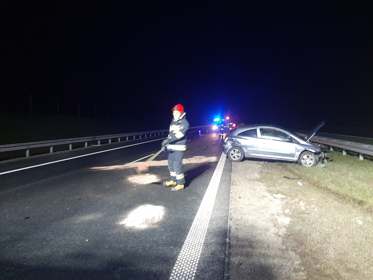 Jedno po drugim zdarzenie drogowe na esce [ZDJĘCIA]